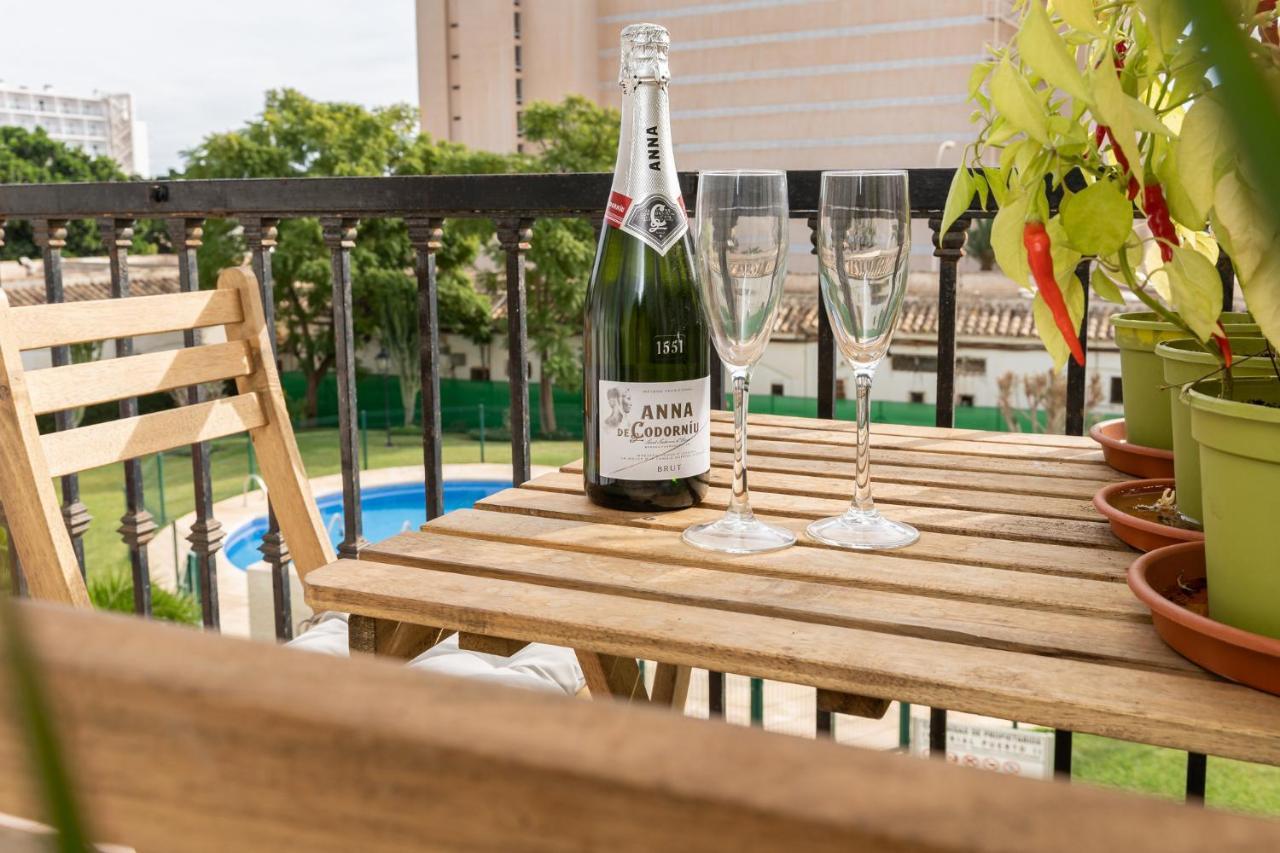 Lovely Apartment Next To The Beach 토레몰리노스 외부 사진